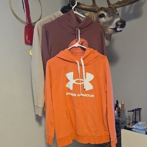 Under Armour Women's Orange Hoodie